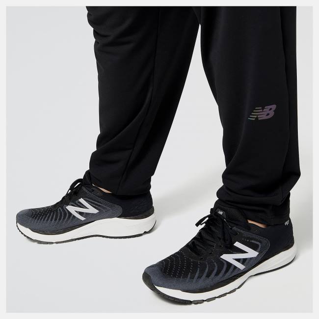 New Balance Q Speed Jogger Byxor Herr Svarta | NB387GYR