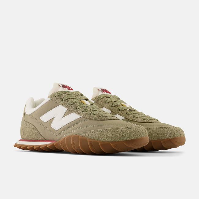 New Balance RC30 Sneakers Dam Camo Vita Mörkröda | NB208DFP