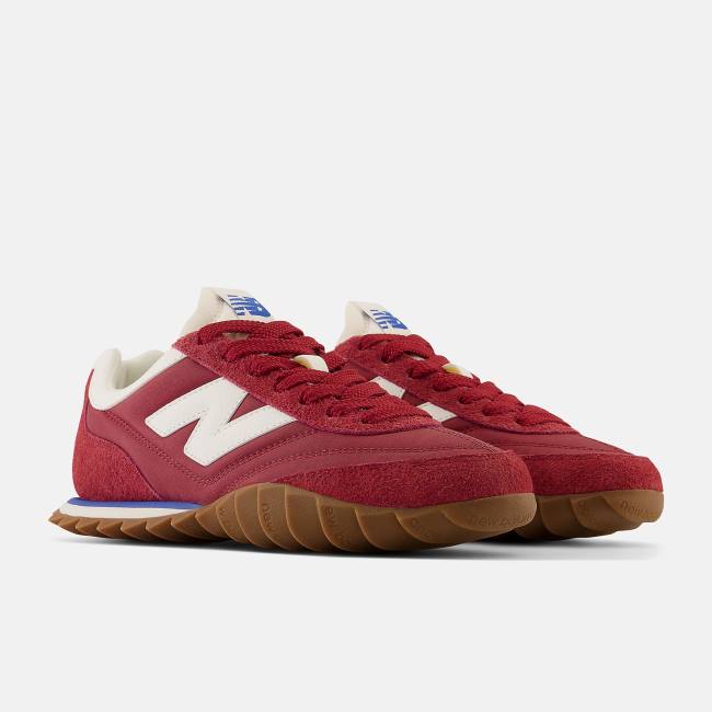 New Balance RC30 Sneakers Dam Mörkröda Vita Mörkblå | NB128KSV