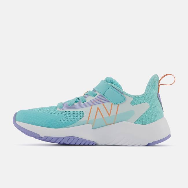 New Balance Rave Run v2 Bungee Spets with Top Rem Löparskor Barn Korall | NB186WVE