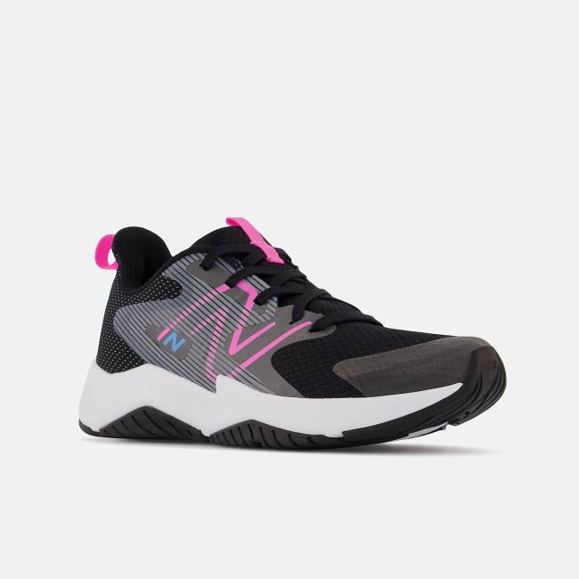 New Balance Rave Run v2 Löparskor Barn Svarta Rosa | NB072HRS