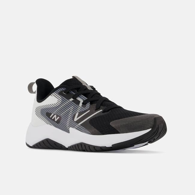 New Balance Rave Run v2 Löparskor Barn Svarta Vita | NB867YVE