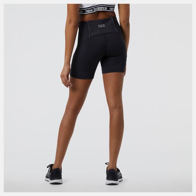 New Balance Run For Life Impact Run Fitted Shorts Dam Svarta | NB702PEN