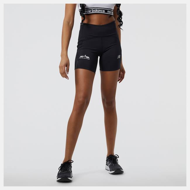 New Balance Run For Life Impact Run Fitted Shorts Dam Svarta | NB702PEN