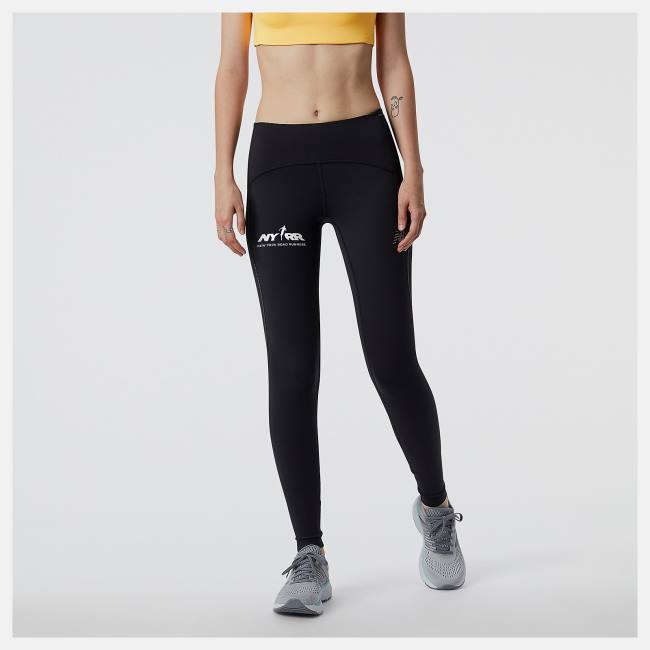 New Balance Run For Life Impact Run Tight Leggings Dam Svarta | NB286LMR