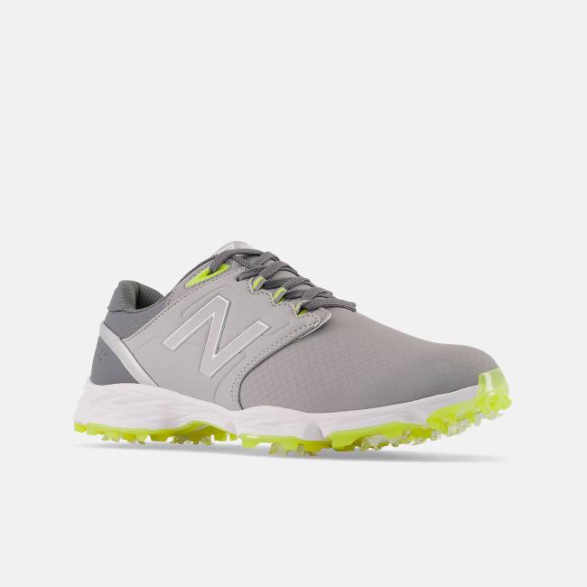 New Balance Striker v3 Golfskor Herr Grå Gula | NB156BIQ