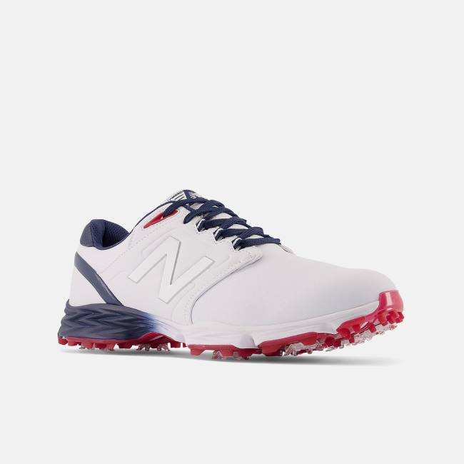 New Balance Striker v3 Golfskor Herr Vita Blå | NB589THW