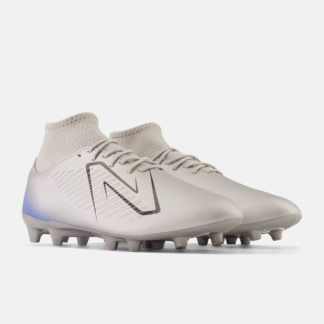 New Balance Tekela v4 Magique FG Fotbollsskor Herr Silver Svarta | NB537QMV