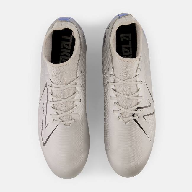 New Balance Tekela v4 Magique FG Fotbollsskor Herr Silver Svarta | NB537QMV