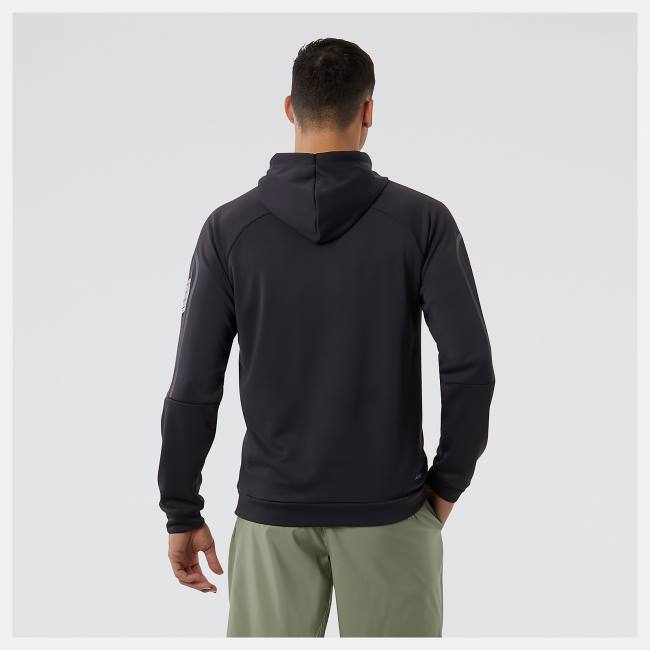 New Balance Tenacity Football Tränings Hoodie Herr Marinblå | NB185GXU