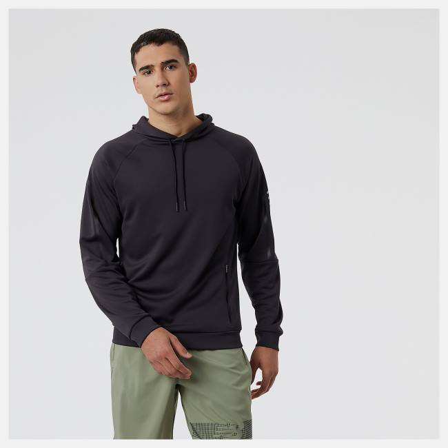 New Balance Tenacity Football Tränings Hoodie Herr Marinblå | NB185GXU