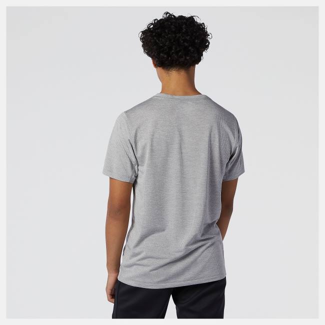 New Balance Tenacity Tee T-shirt Herr Grå | NB382UNR