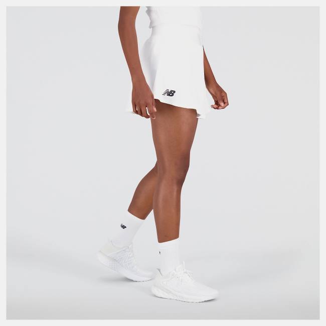 New Balance Tournament Skort Kjolar Dam Vita | NB719RQU