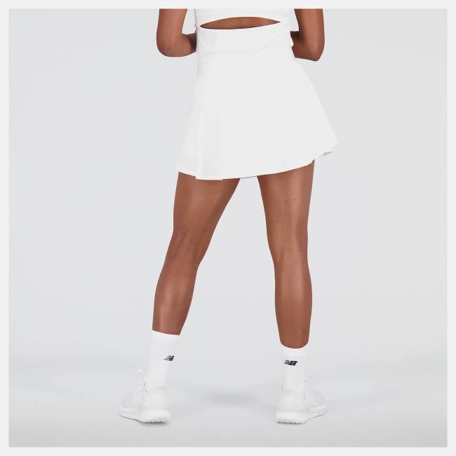 New Balance Tournament Skort Kjolar Dam Vita | NB719RQU