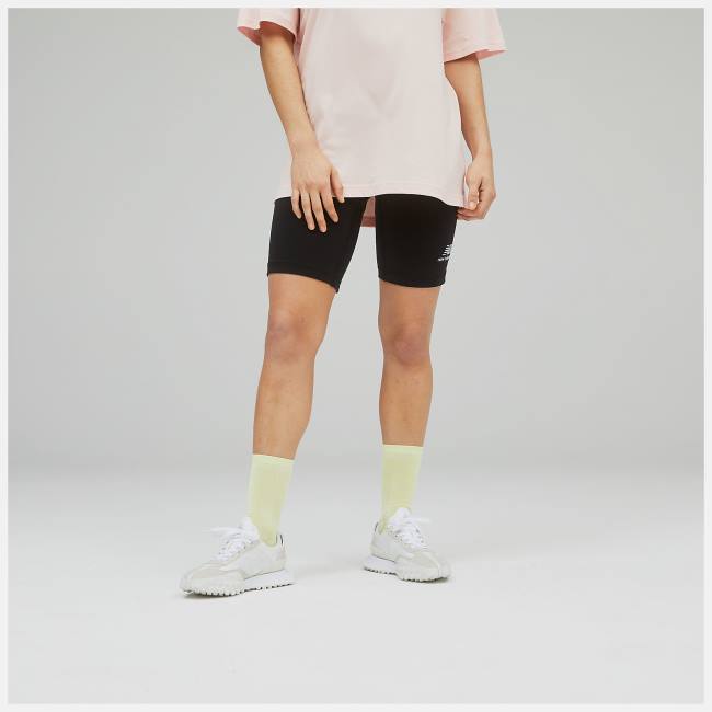 New Balance Uni-ssentials Bomull Legging Shorts Herr Svarta | NB641NCQ