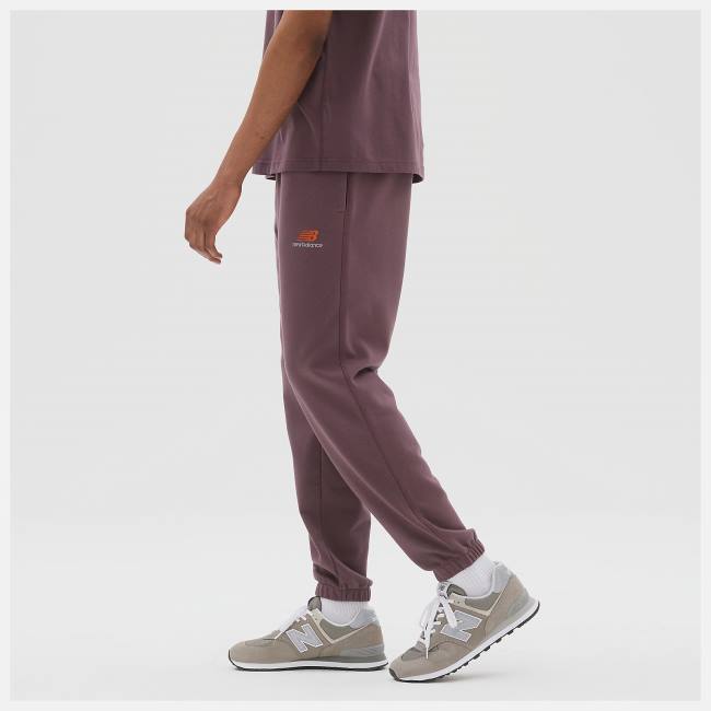 New Balance Uni-ssentials French Terry Sweatpant Byxor Herr Röda | NB234PFC