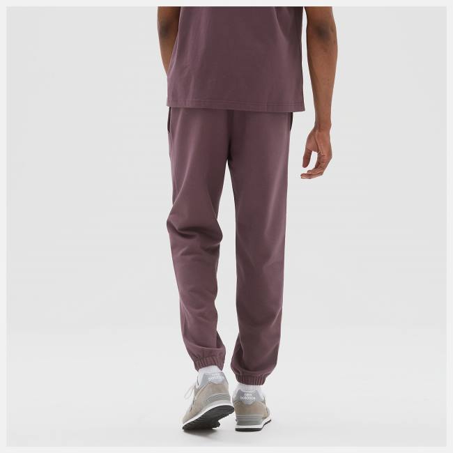 New Balance Uni-ssentials French Terry Sweatpant Byxor Herr Röda | NB234PFC