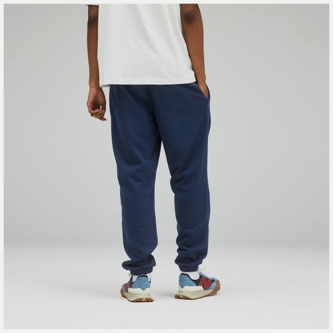 New Balance Uni-ssentials French Terry Sweatpant Byxor Herr Beige Indigo | NB541RBI