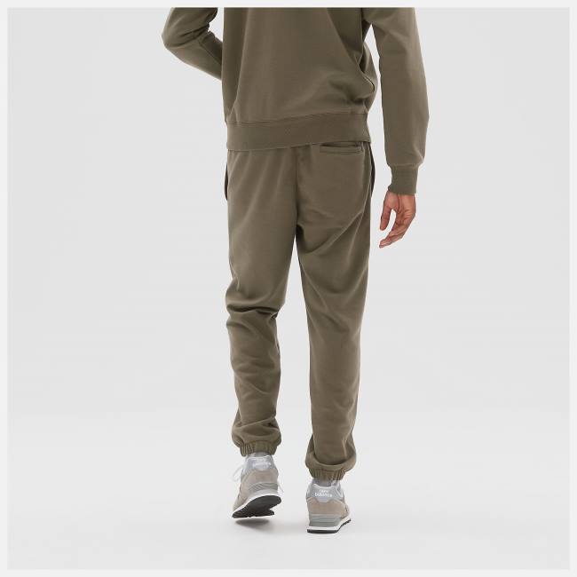 New Balance Uni-ssentials French Terry Sweatpant Byxor Dam Mörkcamo | NB715ZEC