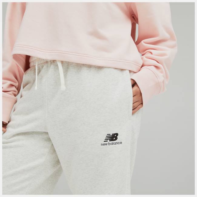 New Balance Uni-ssentials French Terry Sweatpant Byxor Dam Ljusblå | NB962YLC