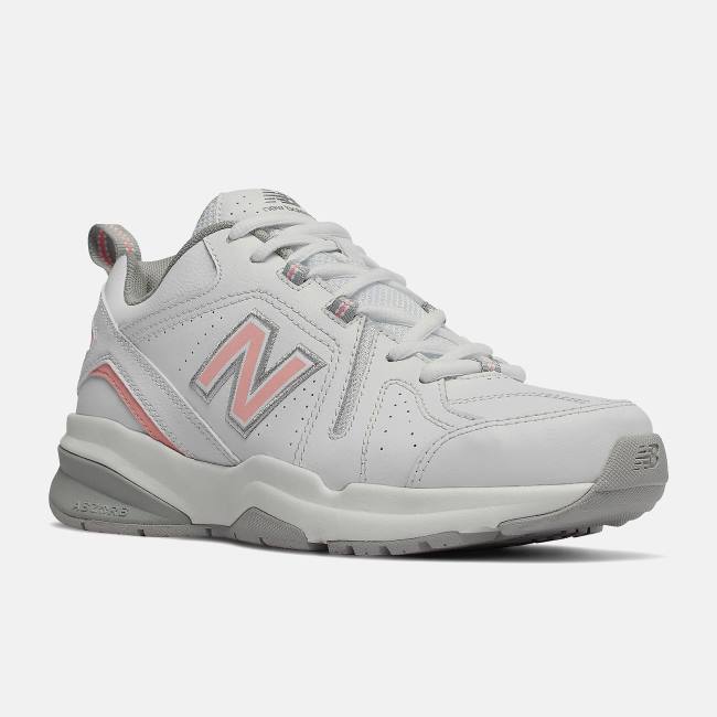 New Balance WX608V5 Träningsskor Dam Vita Rosa | NB856ZME