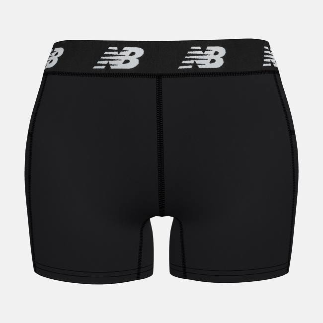 New Balance W Baselayer Shorts Dam Svarta | NB104GTL