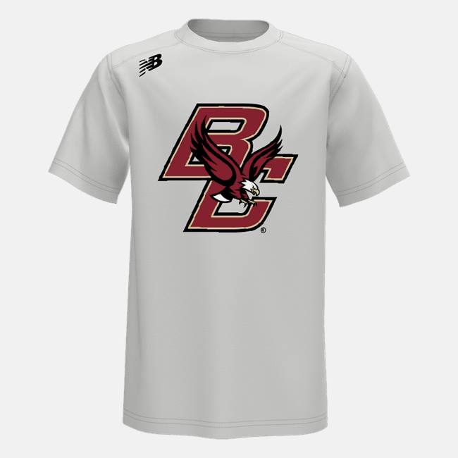 New Balance Youth Korta Sleeve Tech Tee(Boston College) T-shirt Barn Vita | NB319DXG