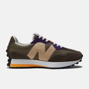 New Balance 327 Sneakers Herr Camo Svarta Lila | NB176NVU