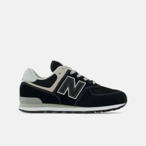 New Balance 574 Core Sneakers Barn Svarta Vita | NB385ESF