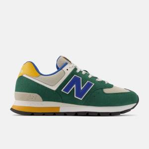 New Balance 574 Rugged Sneakers Herr Gröna Kungsblått Blå | NB206HEX