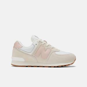 New Balance 574 Sneakers Barn Ljusblå Rosa Bruna | NB146SXR