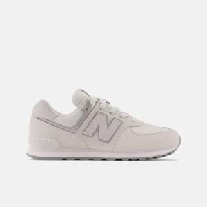 New Balance 574 Sneakers Barn Silver Metal | NB732QAS