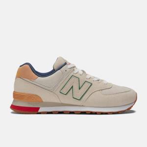 New Balance 574 Sneakers Herr Grå Bruna | NB273SJI