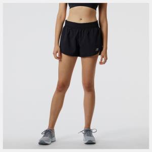 New Balance Accelerate 2.5 inch Shorts Dam Svarta | NB093SYD