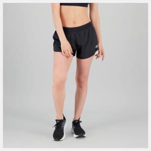 New Balance Accelerate 2.5 inch Shorts Dam Svarta | NB359YGH