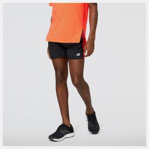 New Balance Accelerate 5 inch Shorts Herr Röda | NB016INZ