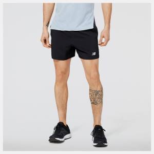 New Balance Accelerate 5 inch Shorts Herr Svarta | NB105HDB