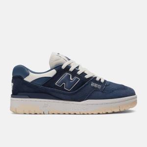 New Balance BB550 Sneakers Herr Beige Indigo Ljusblå Vita | NB964BQK