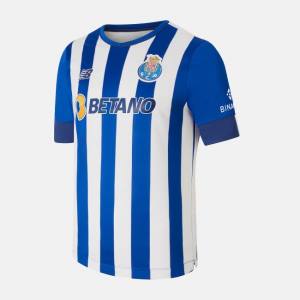 New Balance FC Porto Home Korta Sleeve Jersey T-shirt Herr Vita Blå | NB269PFD