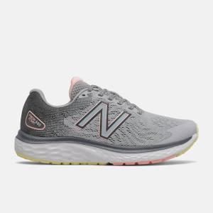 New Balance Fresh Foam 680v7 Löparskor Dam Silver Vita Mintgröna | NB852OVA