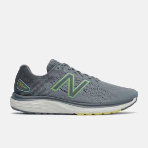 New Balance Fresh Foam 680v7 Löparskor Herr Grå Blå Ljus | NB157NRC