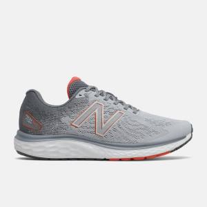 New Balance Fresh Foam 680v7 Löparskor Herr Grå Svarta | NB742ZAP