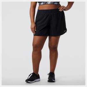 New Balance Impact Run 5in Shorts Dam Svarta | NB268FXG