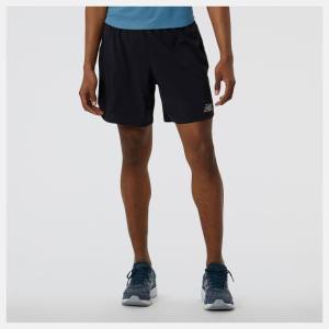 New Balance Impact Run 7 Inch Shorts Herr Svarta | NB850HPN