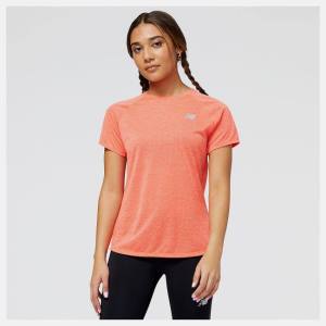 New Balance Impact Run Korta Sleeve T-shirt Dam Röda | NB729MBS