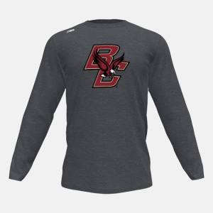 New Balance Long Sleeve Tech Tee(Boston College) T-shirt Herr Grå | NB615QSA