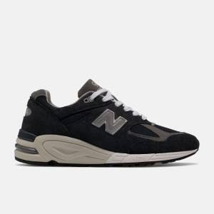 New Balance MADE in USA 990v2 Core Sneakers Herr Marinblå Vita | NB672YRJ