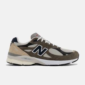 New Balance MADE in USA 990v3 Sneakers Herr Grå Blå | NB482NVT