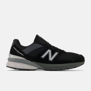 New Balance MADE in USA 990v5 Core Sneakers Herr Svarta Silver | NB745RCX