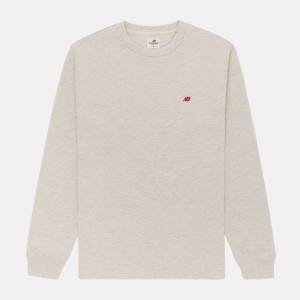 New Balance MADE in USA Core Long Sleeve T-shirt Herr Beige | NB910TYA